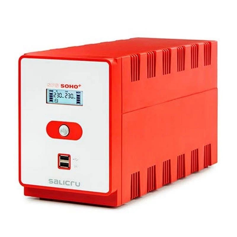 SAI Salicru SPS 1200 SOHO+ - 1200VA/720W, 6 Salidas, Tecnología Line-Interactive