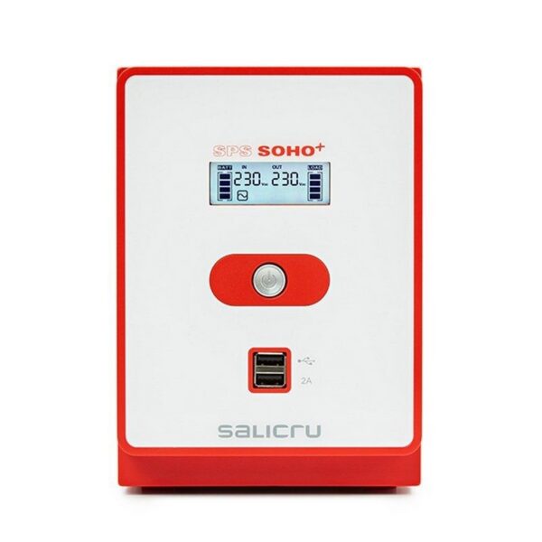 SAI Salicru SPS 1200 SOHO+ - 1200VA/720W, 6 Salidas, Tecnología Line-Interactive