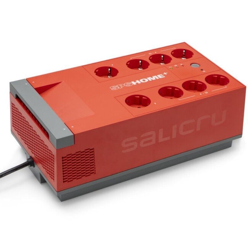 SAI Salicru SPS 650+ 650VA - 360W, 8 Salidas, Formato Rack