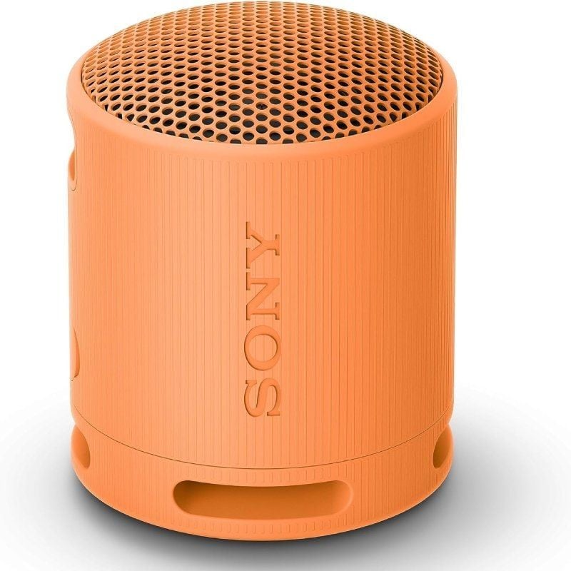 Altavoz Bluetooth Sony XB100 - Sonido Potente y Portátil en Naranja