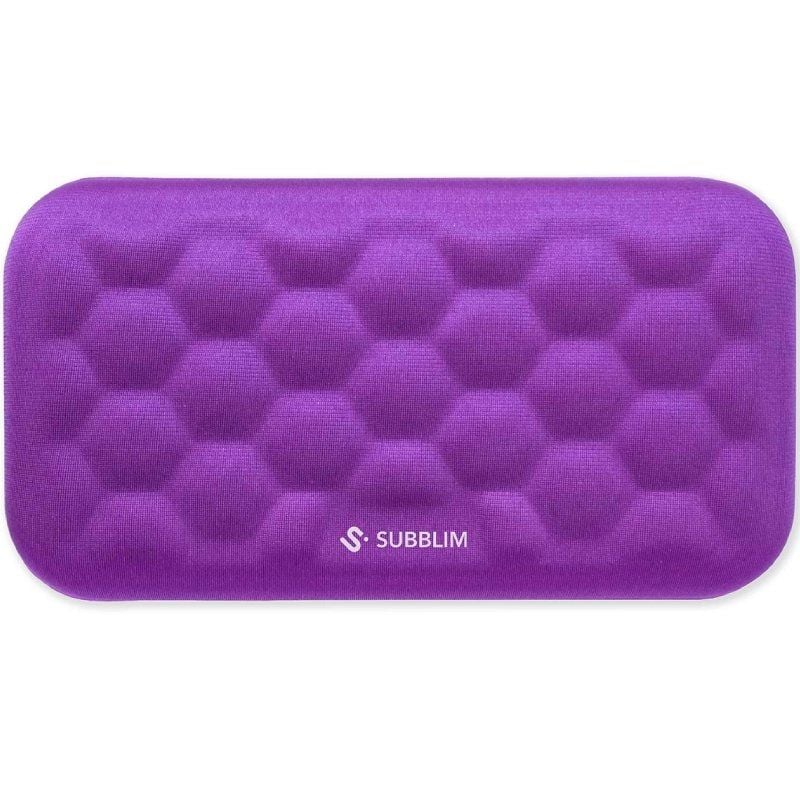 Reposamuñecas Ergonómico Subblim AirPadding - Púrpura