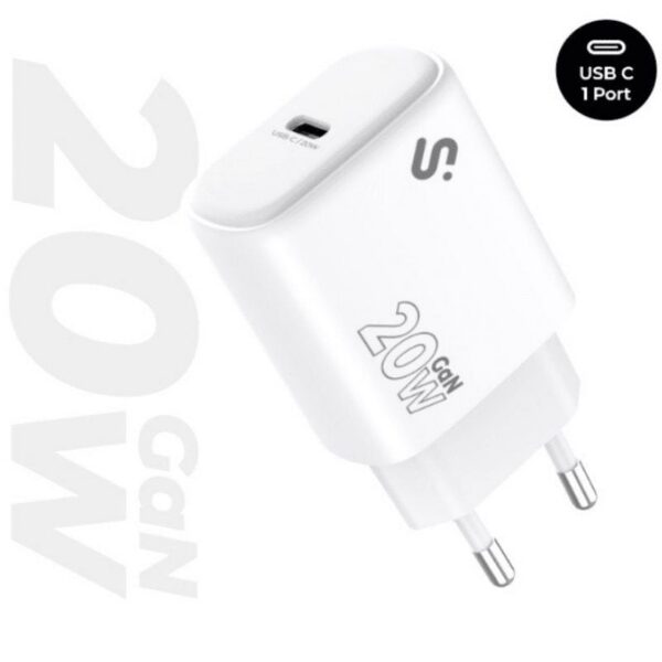 art_sub-carga20subchg-6g2001_1-1 Cargador GaN SUBBLIM 20W USB-C: Rápido, Compacto y Seguro