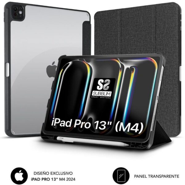 art_sub-funda20cst-5sc421_1-1 Funda Clear Shock Case para iPad Pro 12.9" M4 - Protección Total y Estilo