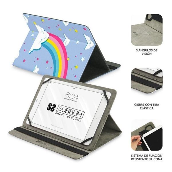 Funda Tablet Unicornio con Soporte 360° - Protección y Estilo para Tablets 9.6'' a 11''