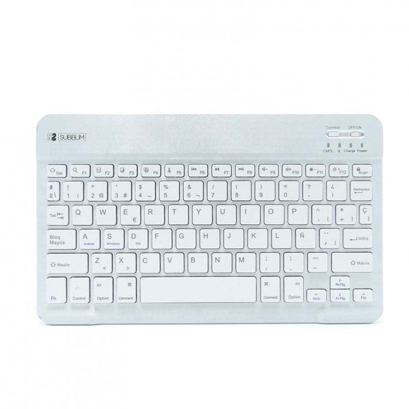 Teclado Inalámbrico Bluetooth Subblim Smart - Compacto y Ultra Delgado