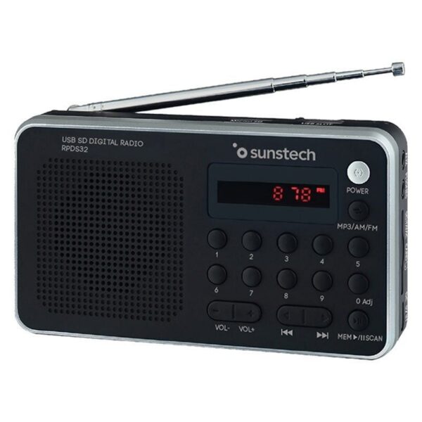 art_sun-radio20rpds32sl_1-1 Radio Portátil Sunstech RPD32SL - AM/FM con USB, Tarjeta y Batería Recargable