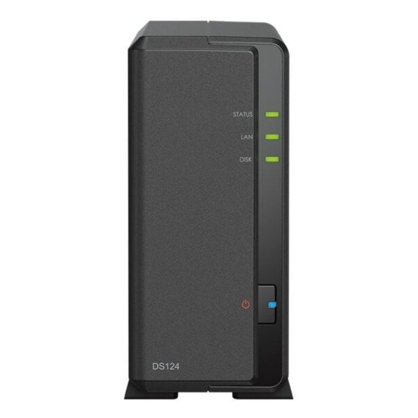 art_syn-nas20ds124_1-1 Synology DiskStation DS124 - NAS de 1 Bahía para 3.5''/2.5'' con 1GB DDR4 - Torre