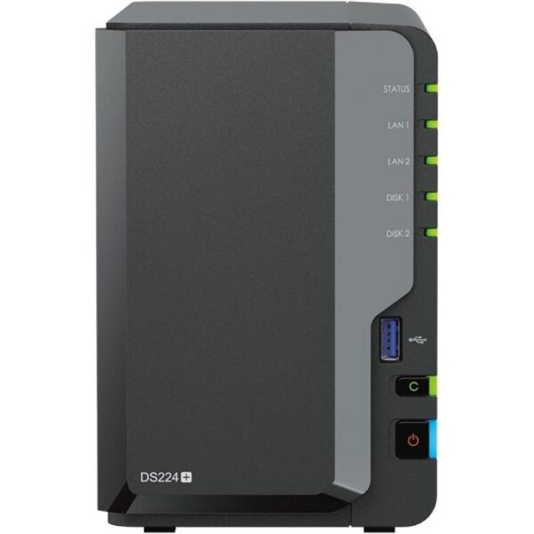art_syn-nas20ds22420plus_2 Synology DiskStation DS224+ NAS 2 Bahías - Almacenamiento en Red con 2GB DDR4