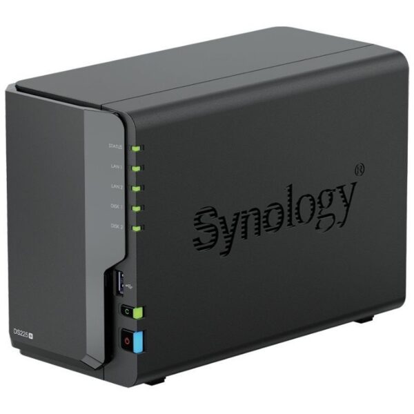Synology DiskStation DS225+ - NAS de 2 Bahías con 2GB DDR4