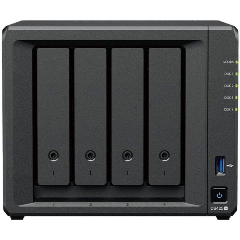 Synology DiskStation DS425+ - NAS 4 Bahías 2.5GbE 2GB DDR4 - Almacenamiento Rápido y Seguro