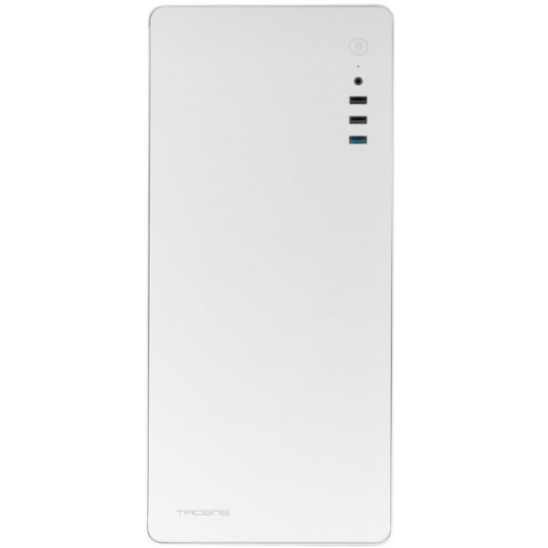 Caja Semitorre Tacens ENSIS Blanca - Estilo Minimalista y Máxima Durabilidad