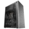 Caja Gaming Mars MC-1000 - Minitorre ATX con Ventana Lateral y Rejilla Metal-MESH
