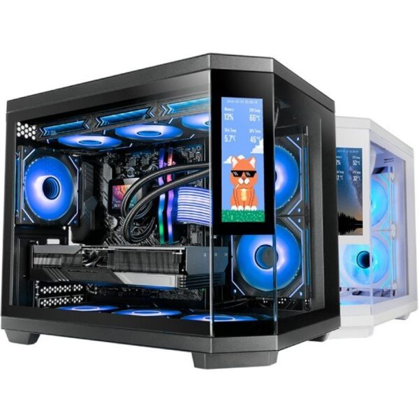 art_tac-caja20mc-3tcorelcdm20bk_1-1 Caja Gaming ATX Minitorre Mars Gaming MC-3TCORELCDM - Alto Rendimiento y Diseño Compacto