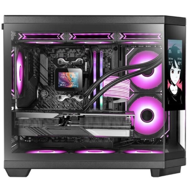 art_tac-caja20mc-3tcorelcdm20bk_2 Caja Gaming ATX Minitorre Mars Gaming MC-3TCORELCDM - Alto Rendimiento y Diseño Compacto
