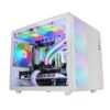 art_tac-caja20mc-40020wh_2 Caja Gaming Minitorre Mars Gaming MC-400 - Blanco, Refrigeración Avanzada y Diseño Compacto