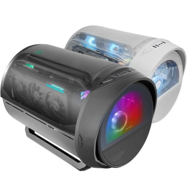 Caja Gaming Mars MC-CYLON - MicroATX con Ventilador RGB 200mm