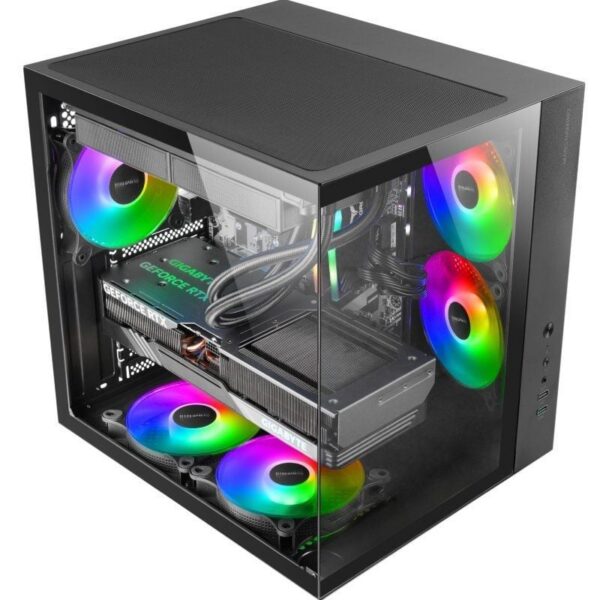 art_tac-caja20mcv-one20bk_2 Caja Gaming Mars MCV-ONE - Semitorre ATX con Cristal Templado y RGB