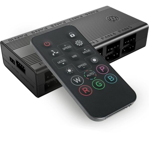 art_tac-hub20mf-hub20bk_1-1 Controlador Hub Remoto Mars Gaming MF-HUB para Ventiladores ARGB