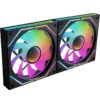 Ventiladores ARGB Mars Gaming MF-3DPROX2R 120mm - Kit 2en1 con Aspas Invertidas