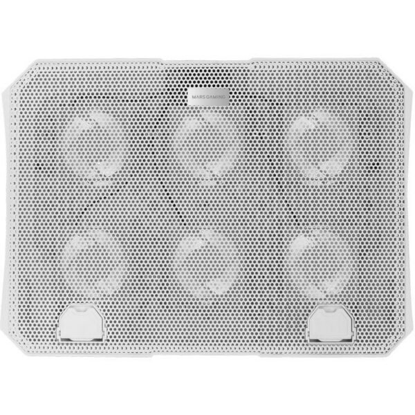 Soporte Refrigerante Gaming MNBC23 con 6 Ventiladores LED - Hasta 16"