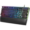 Teclado Gaming SemiMecánico Mars Gaming MK320ES - RGB H-MECH con Reposamuñecas