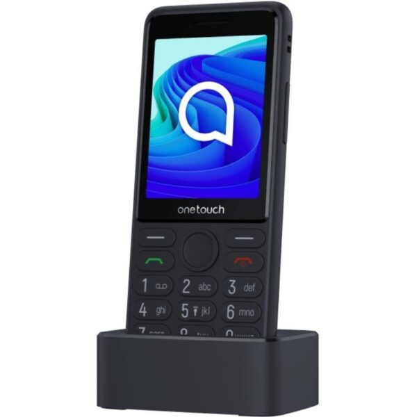 Teléfono Móvil TCL One Touch 4042S para Mayores - 4G, Pantalla 2.8", Gris Oscuro