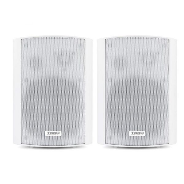 Altavoces Autoamplificados TooQ TQOWS-01W 60W 2.0 Blancos - Sonido Potente y Versátil