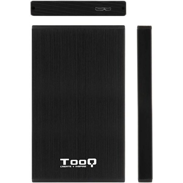 Caja Externa USB 3.1 para Disco Duro 2.5'' TooQ - 5Gbps, Aluminio