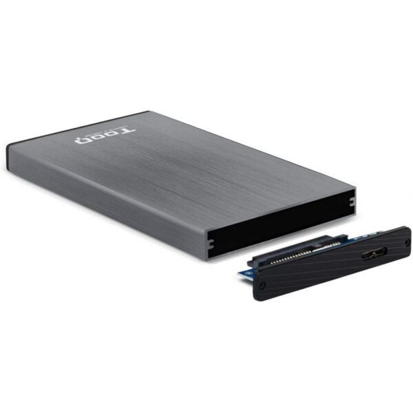 Caja Externa USB 3.1 para Disco Duro 2.5'' TooQ - 5Gbps, Aluminio