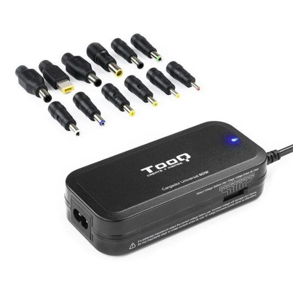 art_too-car20tqlc-90bs02m_1-1 Cargador Universal 90W TooQ - 12 Conectores para Portátiles y USB