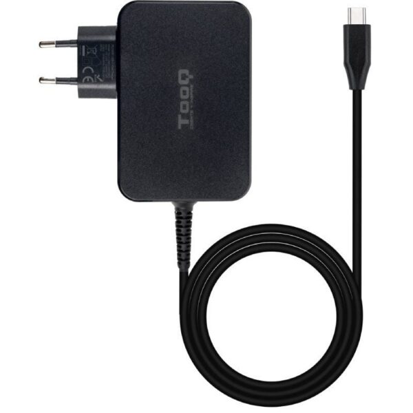 Cargador Portátil GaN TooQ 100W USB-C - Carga Rápida y Eficiente