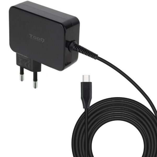 Cargador Portátil GaN TooQ 100W USB-C - Carga Rápida y Eficiente