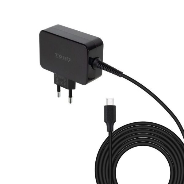 Cargador GaN TooQ 65W USB-C - Ultra Rápido y Compacto