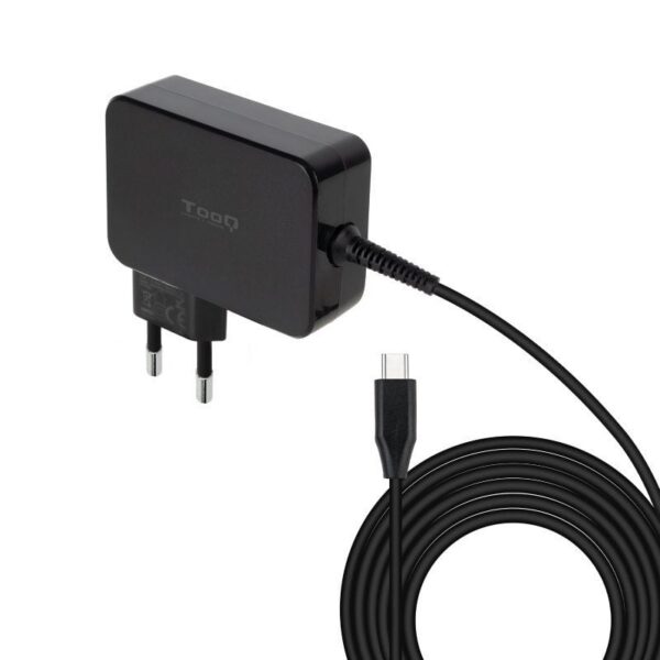 art_too-car20tqlc-usbcgan90pd_1-1 Cargador GaN TooQ 90W USB-C - Rápido y Universal para Portátiles