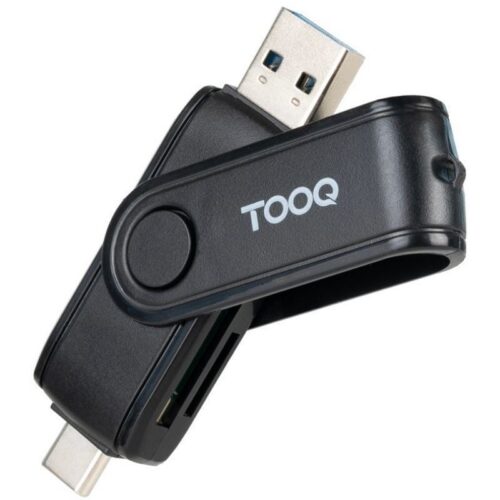 art_too-cr20tqr-3003b_1-1 Lector de Tarjetas USB 2.0 y Tipo-C TooQ TQR-3003B - Alta Velocidad y Compatibilidad