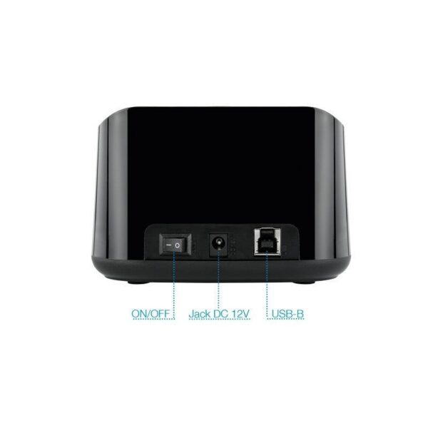 art_too-dock20tqds-802b_2 Docking Station TooQ TQDS-802B - 8TB, USB 3.1, 2 Bahías para HDD/SSD