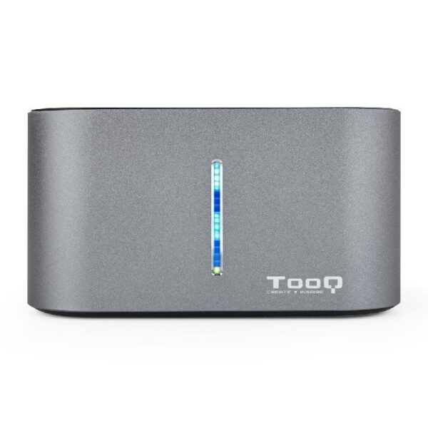 Docking Station TooQ TQDS-805G - Dual Bay para HDD/SSD 2.5''/3.5'' USB 3.1