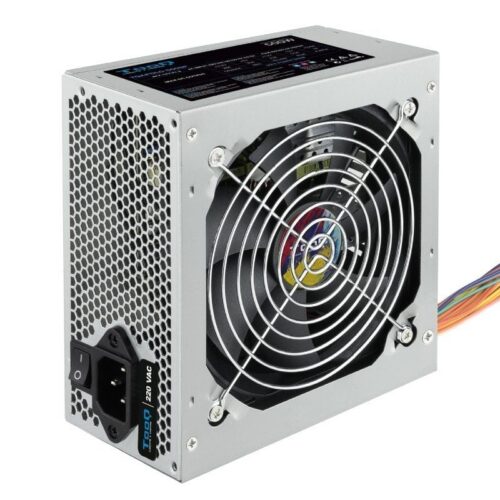 Fuente de Alimentación TooQ TQAPOLO-500SP 500W con Ventilador 12cm - Alta Eficiencia y Fiabilidad