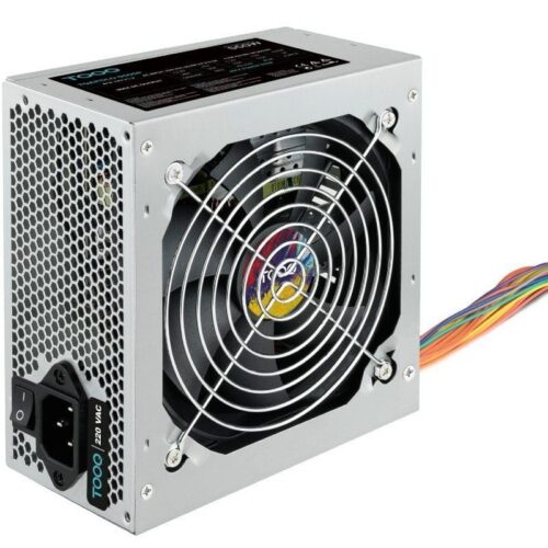 Fuente de Alimentación TooQ 550W ATX - 120mm Ventilador Silencioso