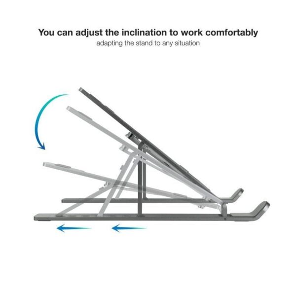 Soporte Refrigerante TooQ TQLRS0033-AL-G para Portátiles hasta 15"