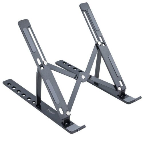 Soporte Elevador TooQ TQLRS0035-AL-G para Portátil/Tablet - 7 Alturas Ajustables