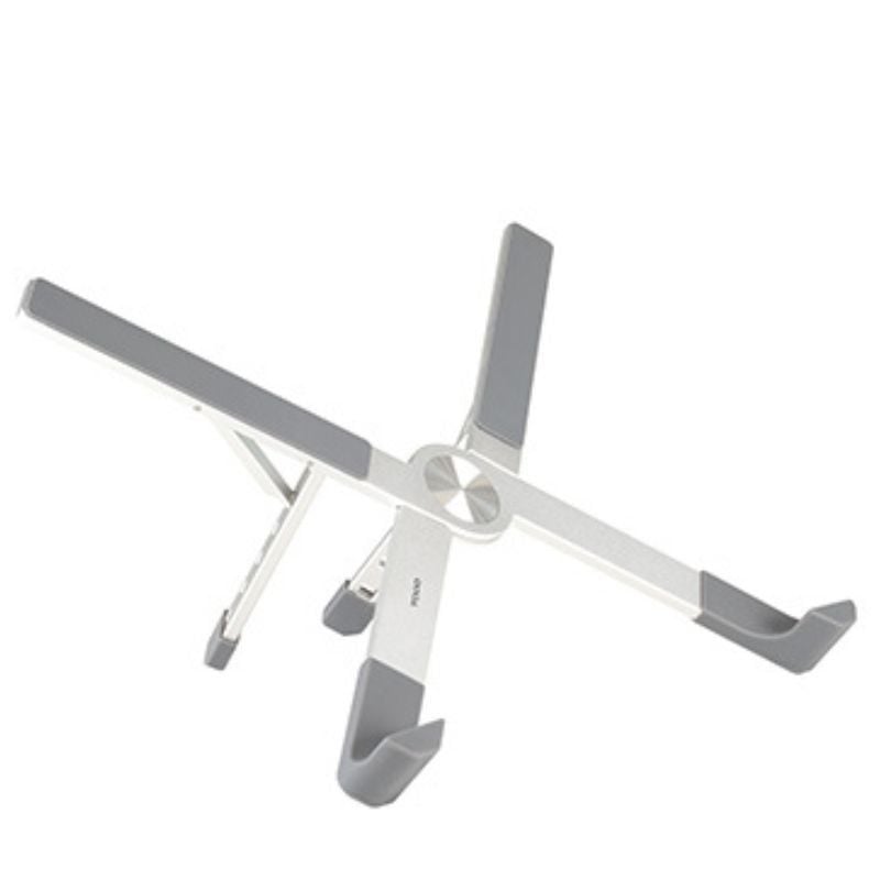 Soporte Plegable TooQ TQLRS0036-AL para Portátiles 11'' a 17.3'' - Aluminio y Silicona