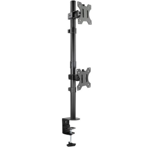 art_too-soporte20db1233tnv-b_1 Soporte de Mesa Giratorio e Inclinable para 2 Monitores TooQ DB1233TNV-B - Hasta 8kg