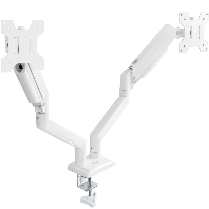 Soporte de Mesa Giratorio e Inclinable TooQ DB1434TNR-W - Hasta 10kg