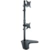 art_too-soporte20db1703tnv-b_1-1 Soporte de Mesa Giratorio para 2 Monitores 17-32" - Hasta 9kg - Negro