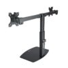 Soporte de Sobremesa para 2 Monitores TooQ DB1727TN-B/ Giratorio/ Inclinable/ hasta 6kg