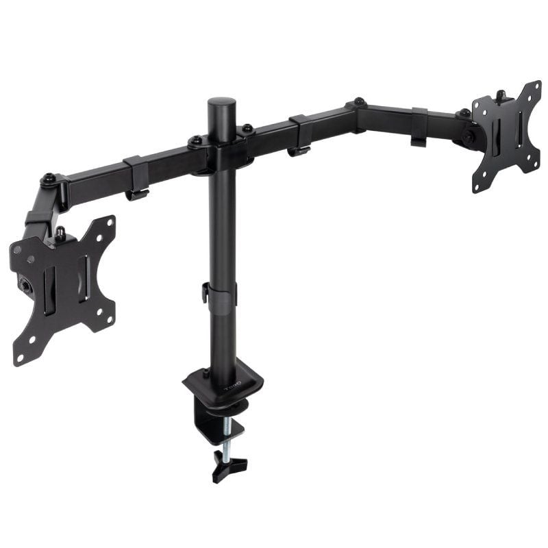 Soporte Giratorio para 2 Monitores TooQ DB1802TN-B - Ajuste 360°