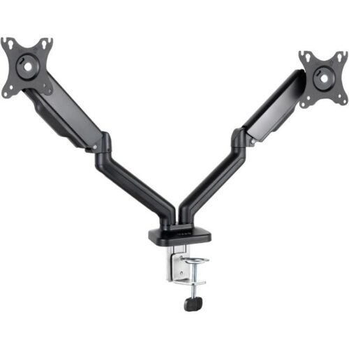 art_too-soporte20db5132tnr-b_1-1 Soporte de Mesa para 2 Monitores TooQ DB5132TNR-B/ Giratorio/ Inclinable/ hasta 9kg