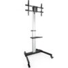 art_too-soporte20fs1886m-b_1-1 Soporte de Suelo Inclinable para TV 37-86" con Ruedas y Bandeja Ajustable - 50kg