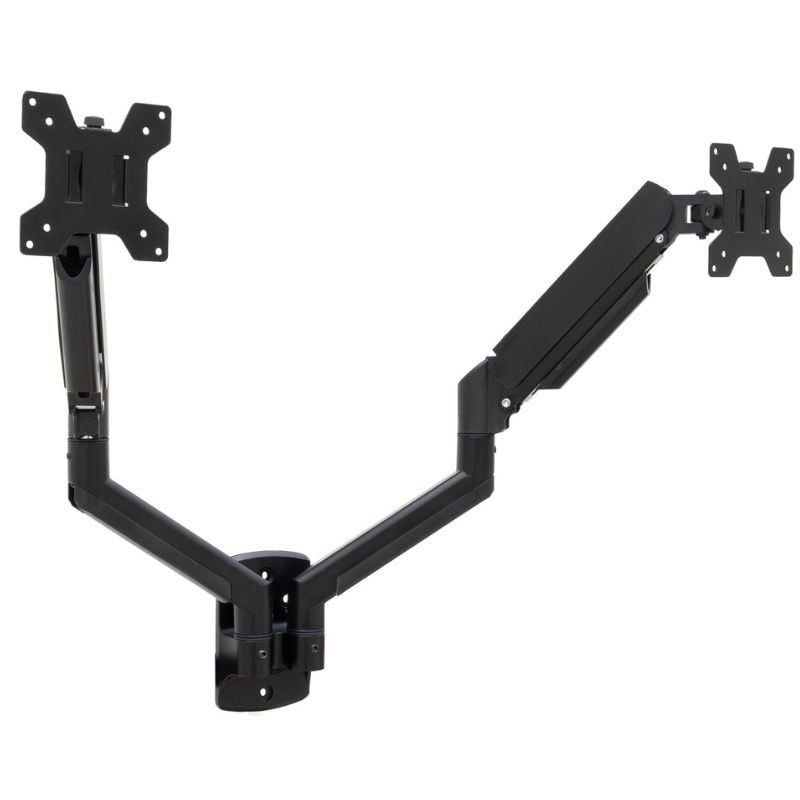 Soporte de Pared para 2 Monitores Giratorio e Inclinable - 10kg - TooQ LP1434TNR-B